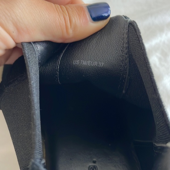 Vince platform high top black suede sneakers size 7 - Picture 6 of 6